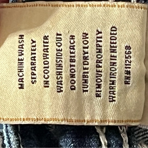 Miss Me Big Stitch Skinny Jeans Feather Pockets Women’s Size 27 Excellent Cond. - Picture 4 of 13